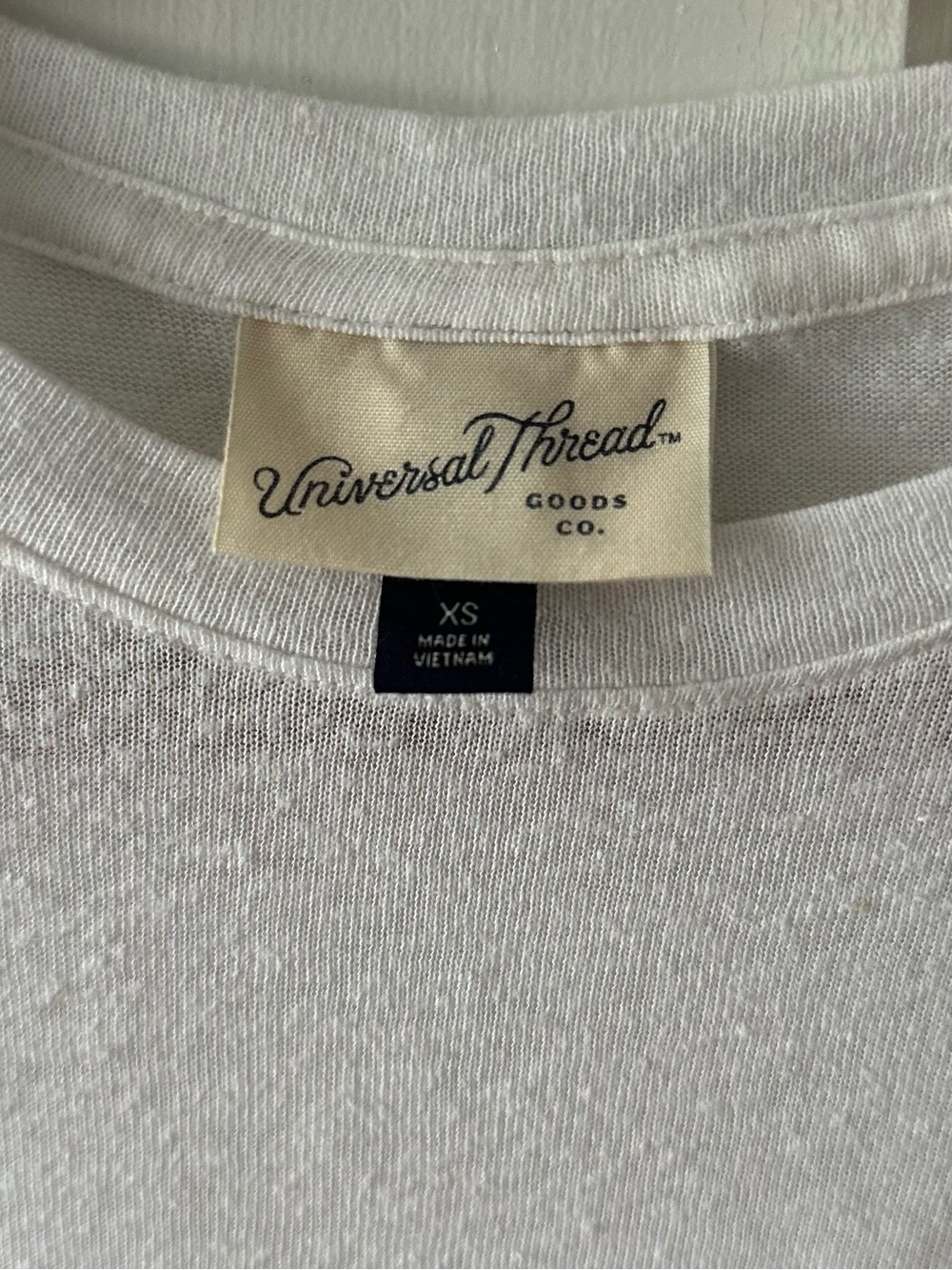 Universal Thread - Sheer Pocket Tee - Picture 2 of 3
